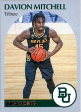 2021-22 Panini Chronicles Draft Picks Bronze #60 Davion Mitchell Hoops Retro BSK