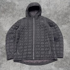 The North Face Thermoball Puffer Jacket Black Full Zip Kids Boys Sz L 14-16