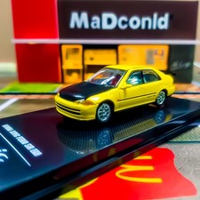 Hobby Model Civic Ferio Sir Eg9 164 Alloy Diecast Car Model Collection