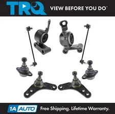 TRQ 8 pc Suspension Ball Joints Sway Bar Links Control Arm Brackets for Mini