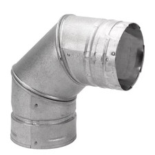 Pelletvent for Multi-Fuel 4In. Diameter 90° ...