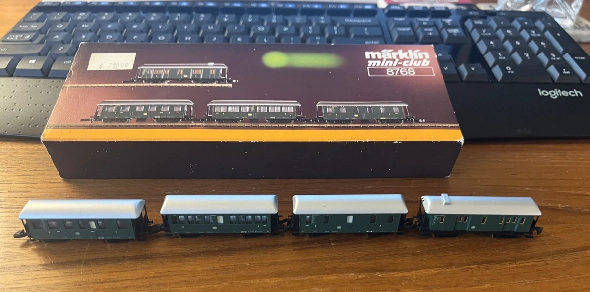 Märklin 8407 Z Mini-Club – Chalet De Montagne Avec Moulin à Eau (occasion, Boîte D'origine)
