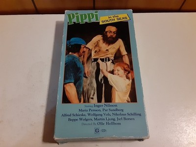 Pippi In The South Seas VHS Pippi Longstocking Inger Nilsson
