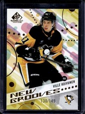 Ville Koivunen 2025-26 SP Game Used #NG-10 New Grooves Rookie Gold /149
