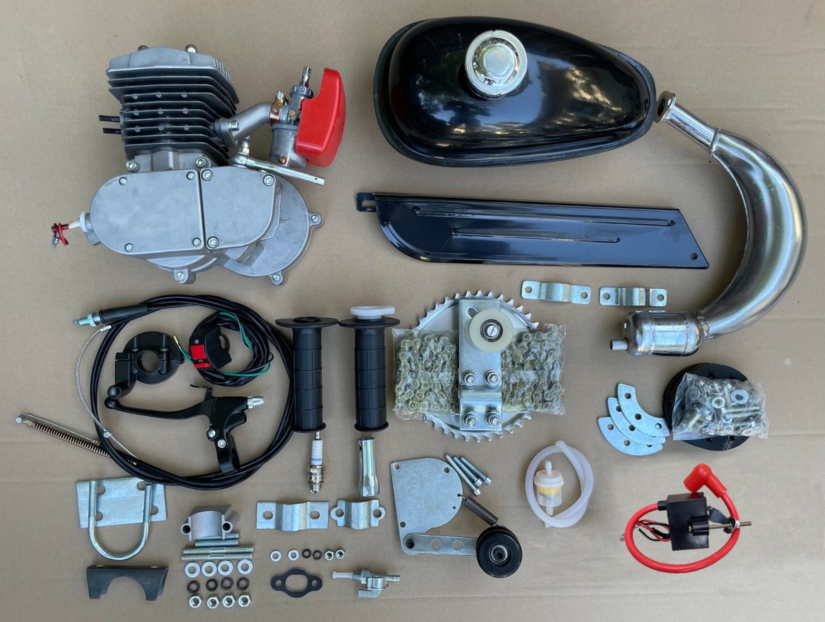 Wildcat™ UPGRADED 80cc/66cc PK80 Runwell Motorized Bike Kit Motor