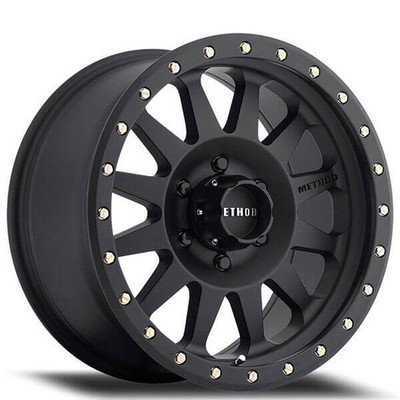 Method Wheels 304 Double Standard 15x8 Matte Black (4pcs) A2