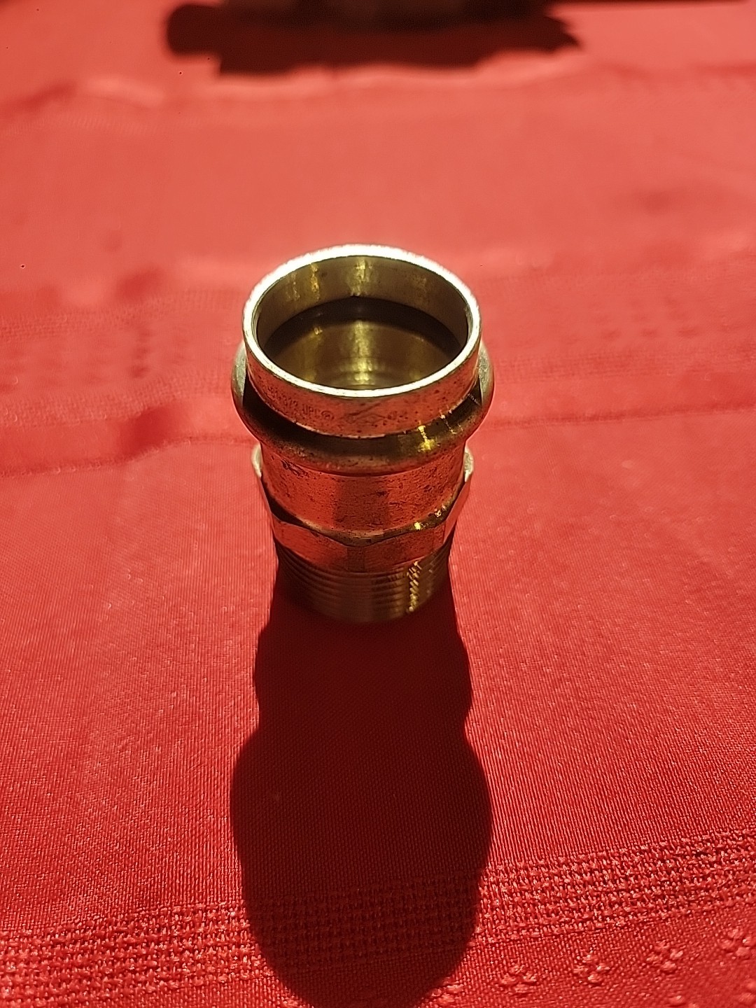 1) Viega 1" x 1" ProPress Male Bronze Adapter, P x MPT