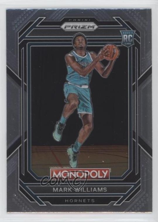 2022-23 Panini Prizm Monopoly Mark Williams #12 Rookie RC kr0