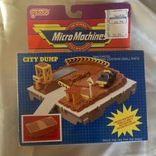 Micro Machines Travel City City Dump Playset 6410 1986 Vintage