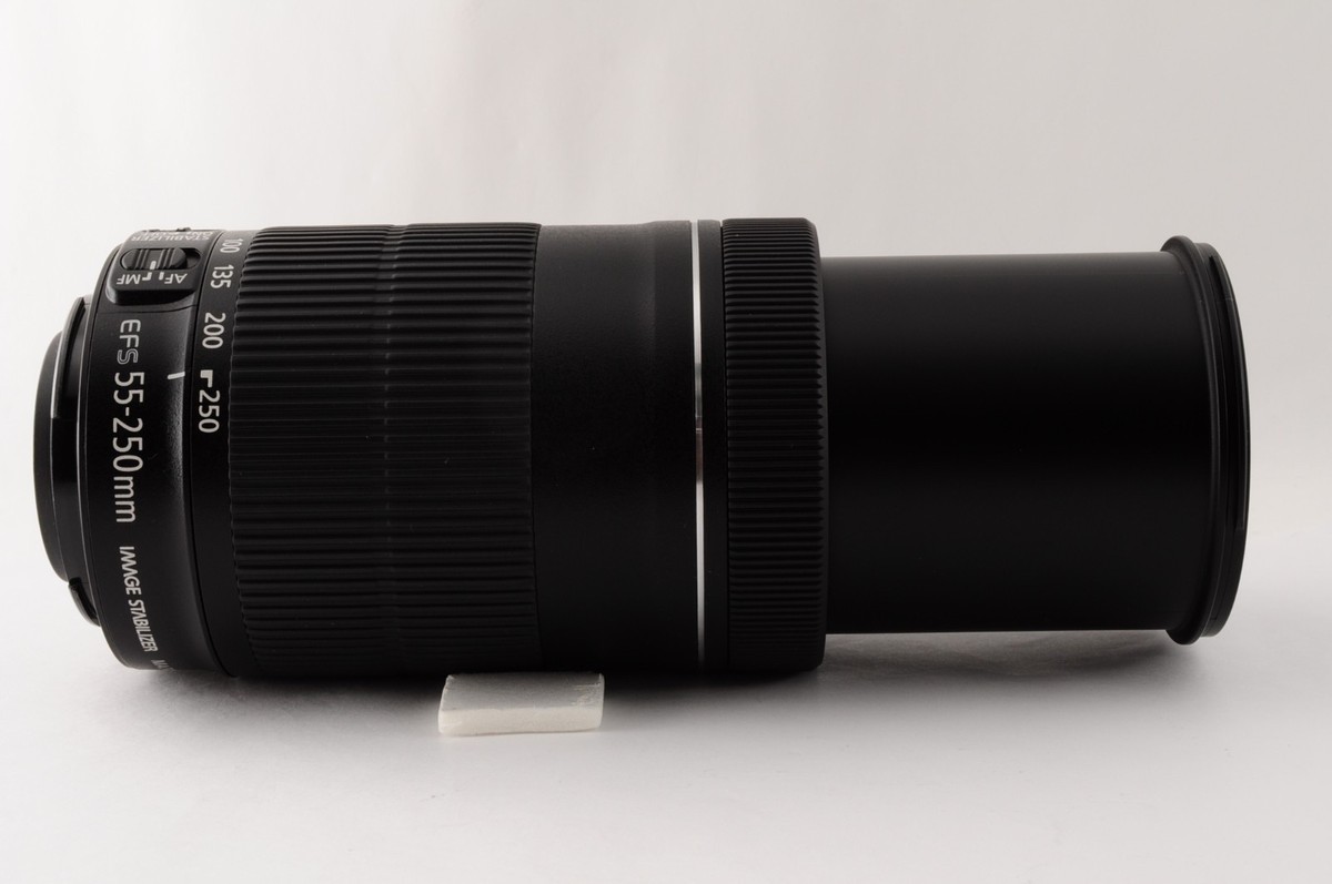 TOP MINT Canon EF-S 55-250mm f/4-5.6 IS STM Zoom Lens From