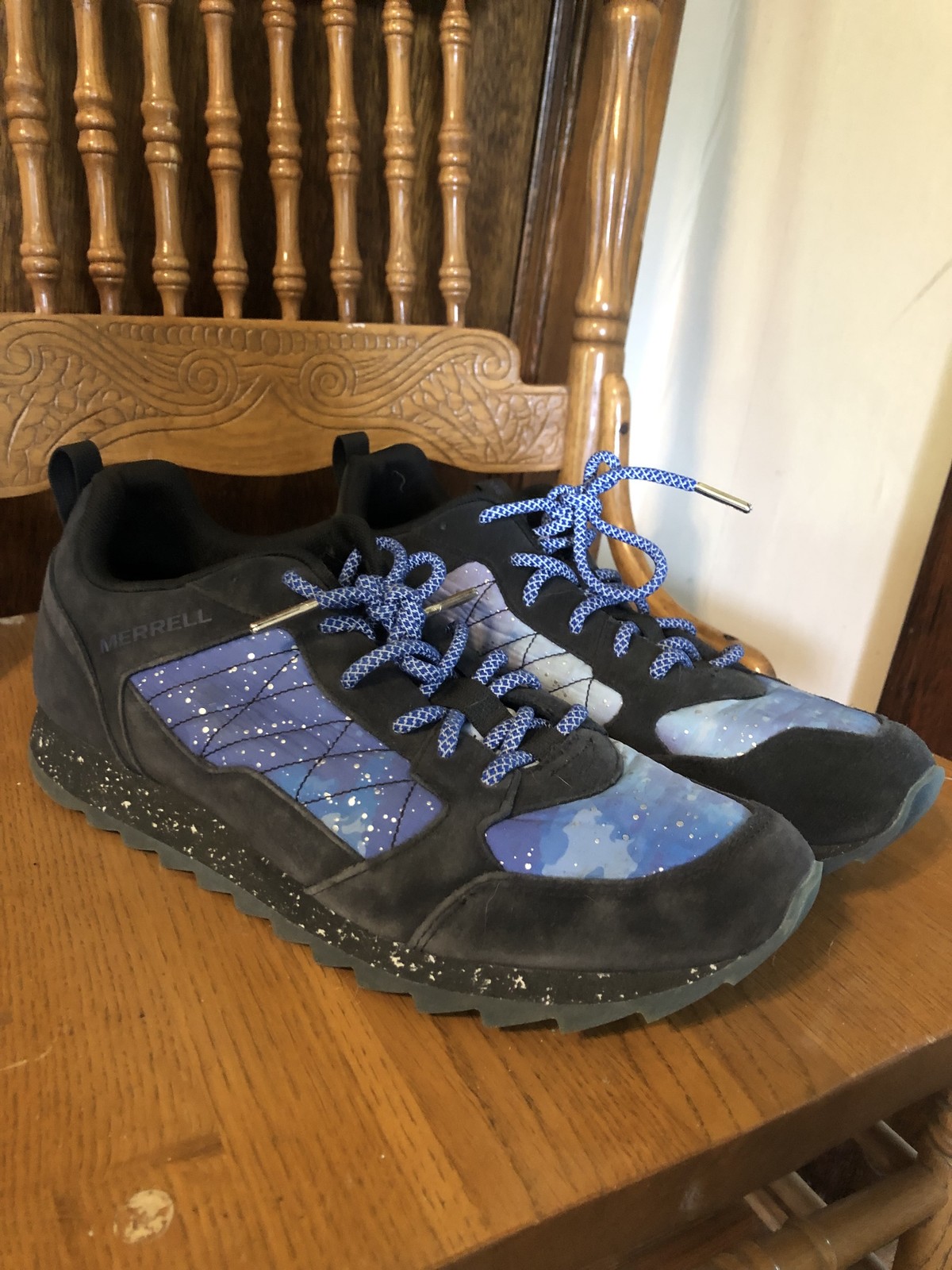 Scarpe Merrell Night Sky da uomo taglia 10 5 trail atletica performance corsa sneaker