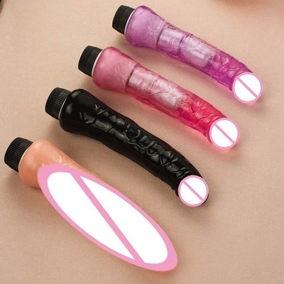XXL 23cm Vibrator Multi Speed Jelly Feel Sex Toy Klitoris g-Punkt  Massagegert | eBay.de