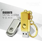 Metal USB Stick 2.0 64GB 32GB 8GB 1GB Memory Stick Swivel USB Flash Pen Drive