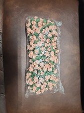 Peach Mini Silk Rose Bud-Artificial Flower