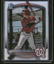 2025 Bowman Draft Eli Willits Image Variation SP Chrome Refractor