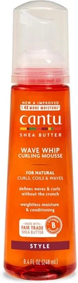 BRANDED Cantu Wave Whip Curling Mousse 248ml-UK Fast & Free Delivery 🚚