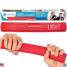 Flexible Resistance Bar Grip Strength Trainer for Elbow Pain Relief  Recovery