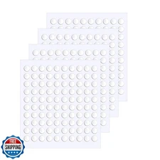 JANYUN 1000 Pcs Double Sided Sticky Dots Removable Round Putty Clear Double S