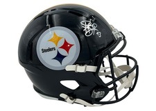 Troy Polamalu Signed Pittsburgh Steelers Speed Full Size Football Helmet JSA