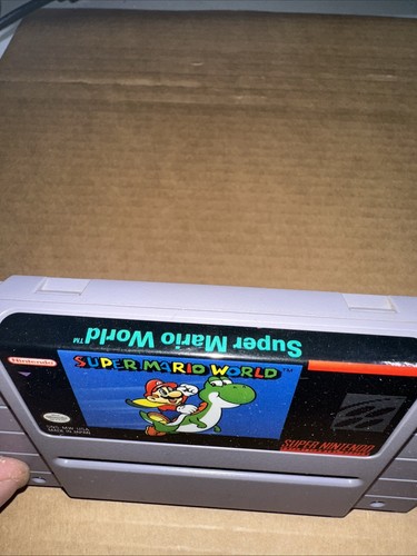 Super Mario World (SNES, 1991) Auténtico - Imagen 4 de 8
