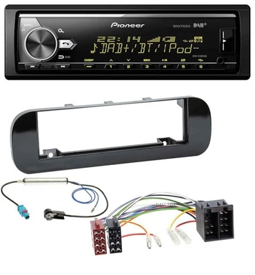 Pioneer Bluetooth USB DAB MP3 Autoradio für Fiat Panda (ab 2012) - glänzend - Bild 1 von 4