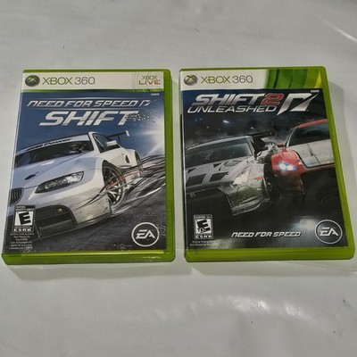 Need for Speed: Shift & Shift 2: Unleashed Xbox 360 Bundle CIB-Tested 