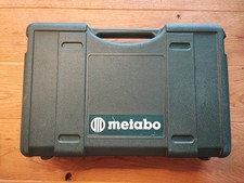 Werkzeugkiste Akkuschrauber Metabo Grün Rot BST 9.6 + C 60 Leerkoffer gebraucht