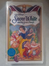 New Sealed Walt Disney Masterpiece Snow White and the Seven Dwarfs VHS 1994