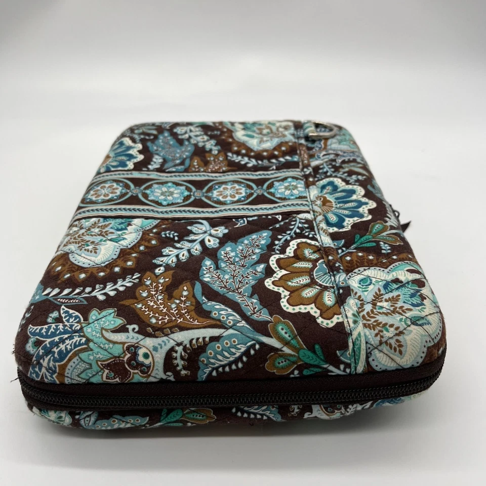 Funda Tablet Vera Bradley Marrón Y Azul Algodón Paisly Foto 3 de 4