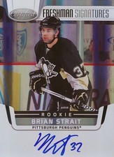 2011-12 - Panini - Certified Freshman Signatures - Brian Strait          