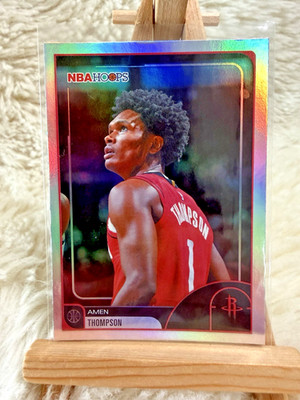2025-26 Topps NBA Hoops #123 Amen Thompson Houston Rockets