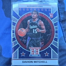 Panini 2021-22 Chronicles Hometown Heroes Optic #654 Davion Mitchell Rookie