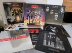 KISS Vinyl LP LOT of 6 Records. Good Starter Collection