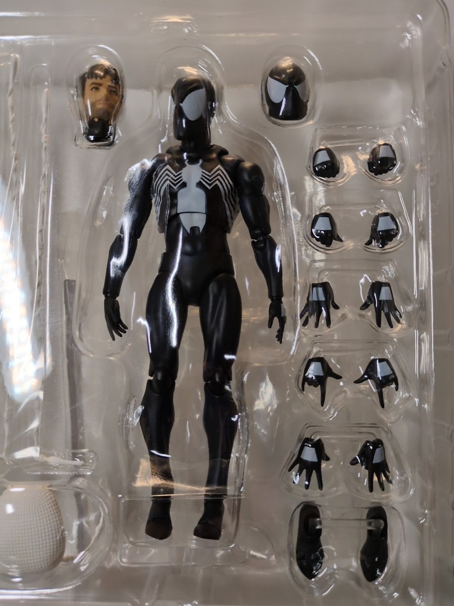 Mafex No 147 Spider-Man Black Costume Comic Ver. Reissue