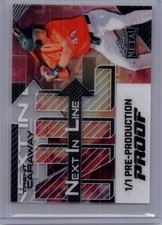 Trent Caraway 2025 Leaf Metal 1/1 Pre Production Proof