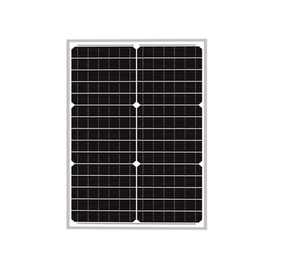 Newpowa 30W 12V Mono Solar Panel RV Gate Off-Grid Battery Charger Durable