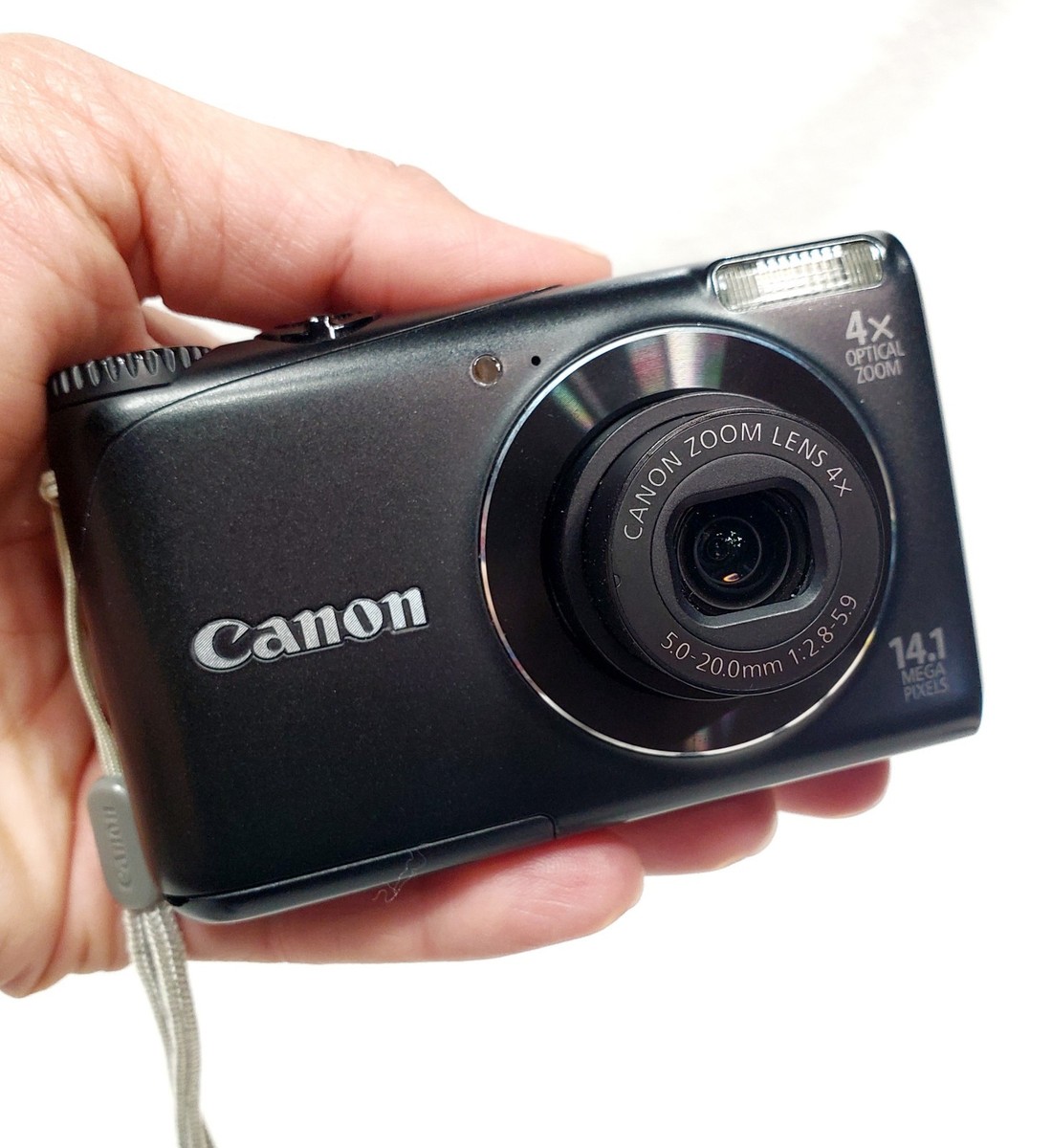 Canon PowerShot A2200 HD 14.1 MP Digital Camera - Black, Tested