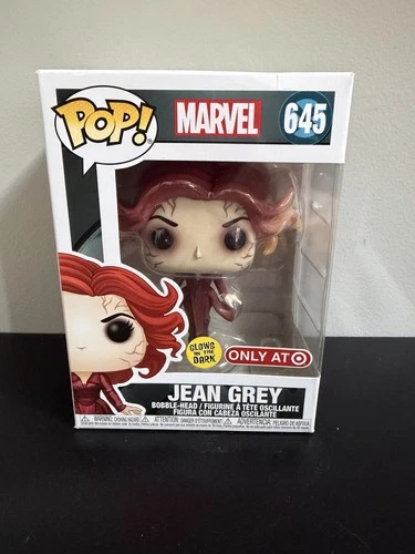 Funko Pop Marvel Jean Grey #645 Target Exclusive Glow In The Dark Marvel X-MEN