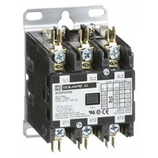1Pc Definite Purpose Magnetic Contactor, 277V Ac, 3 P, Non-Reversing, 3 Pha