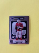 Josh Allen #3/ 2025 Panini Donruss Optic/ Captain In Charge Insert 