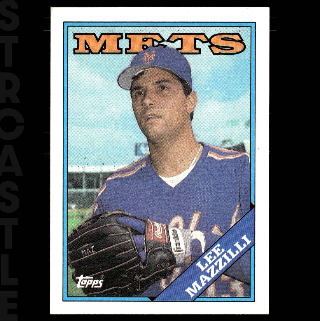 Lee Mazzilli 1988 Topps #308 New York Mets ⚾ Baseball Card