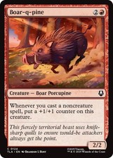 Boar-q-pine 124 Avatar: The Last Airbender NM EN
