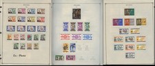 (AT2077L) BELGIAN CONGO - 1962-1972 APPROX 350 STAMPS ON 28 ALBUM PAGES