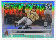 Drew Ellis 2022 Topps Chrome Refractor Rookie Card #77. rookie card picture