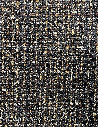 Hickey Freeman Sport Coat Blazer Suit Jacket 44 R Black Donegal Tweed Wool USA - Afbeelding 7 van 20