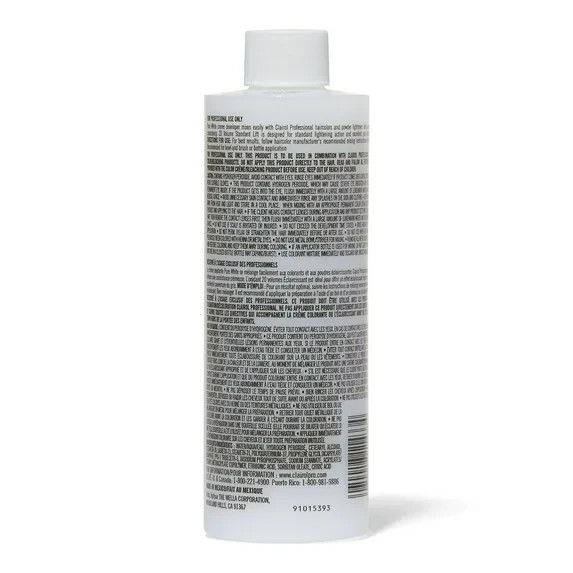 Clairol Professional Soy 4 Plex Pure White Creme Developer, 16 Fl Oz