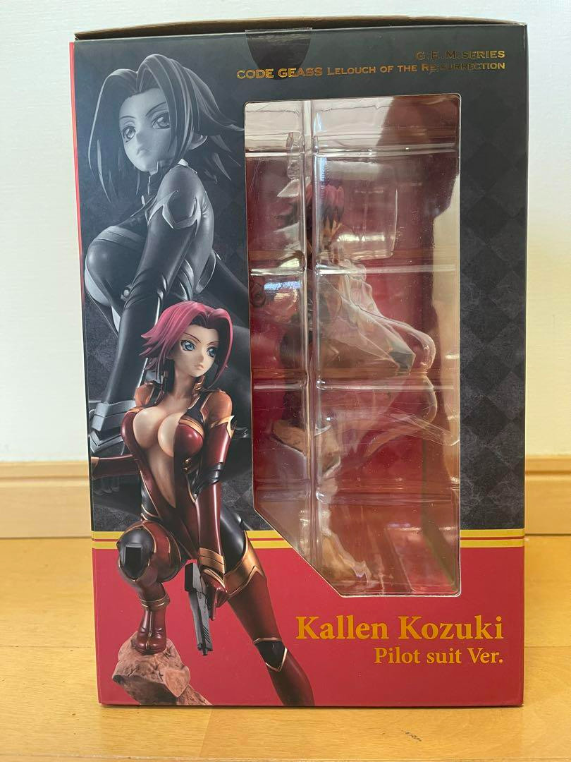 MegaHouse Code Geass Kallen Kozuki Pilot Suit Figure Limited G.E.M. USED