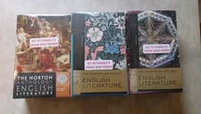 Lot of 3 Packs (7 PB Books)/The Norton Anthology English Literature Series *NEW*