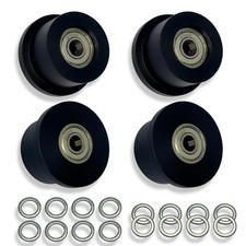 Upgraded Machined Wheels/Rollers Compatible with Total Gym,Replacement Parts ...