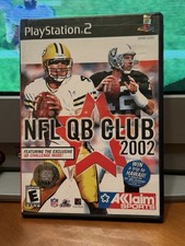 NFL QB Club 2002 PS2 PlayStation 2 CIB Manual